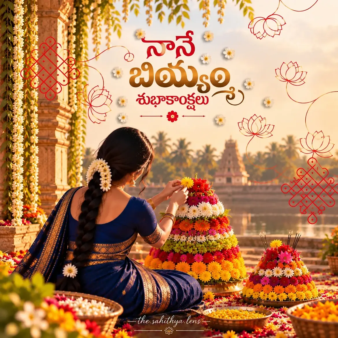 Nanabiyyam Bathukamma (Day 4)