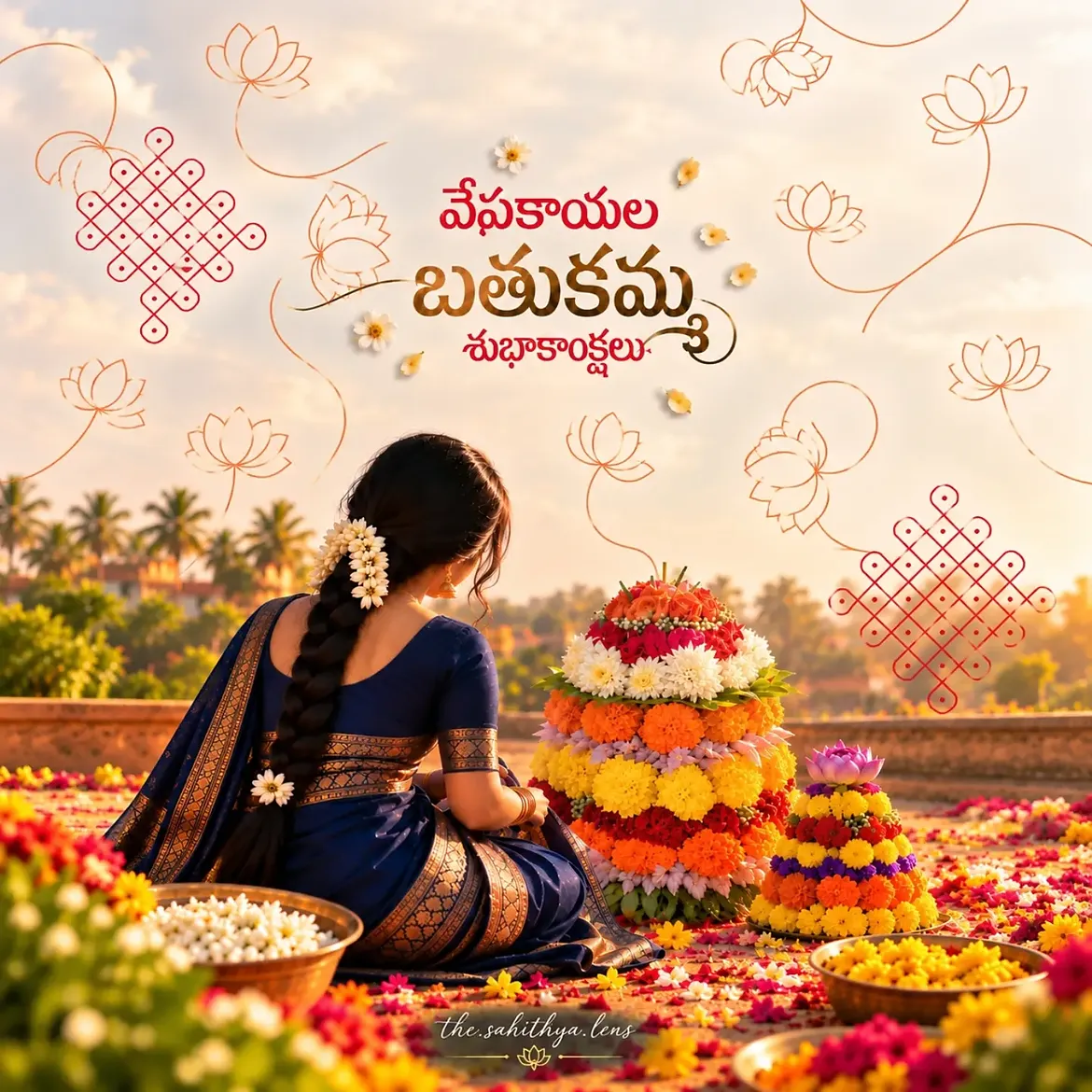 Vepakayala Bathukamma (Day 7)